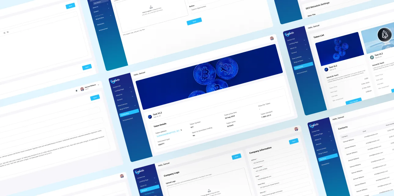 Voicelife Tokenization screenshot